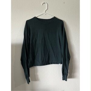 Brandy Melville Dark Green Long Sleeve